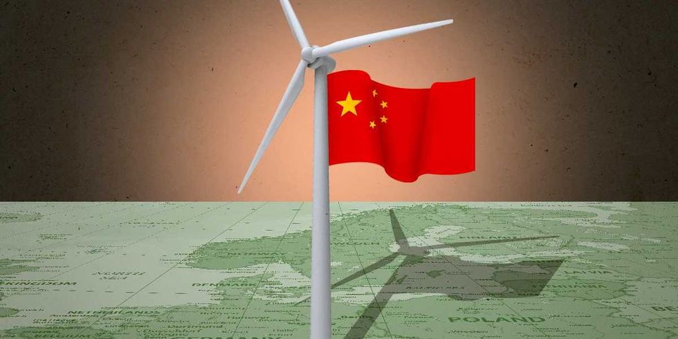 China Is Making a Major Offshore Wind Push in Europe