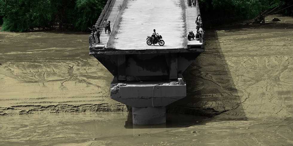 A Catastrophic Flood Deluges Nepal’s Border with China